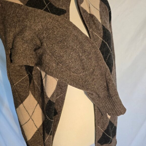 Vintage Argyle J Crew Size L - Picture 7 of 8